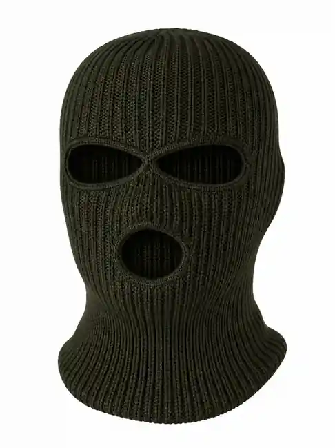 WARAGOD Isvik kukla s 3 otvory, army green Akce