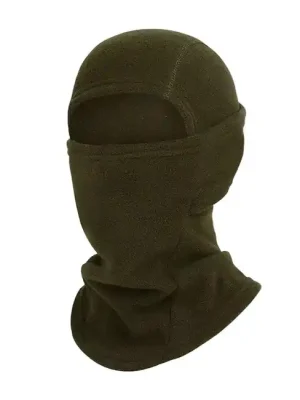 Ověřený WARAGOD Eldin zateplená fleecová kukla, army green