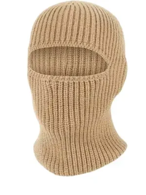 Rychlé Dodání WARAGOD Mjuka pletená kukla 2 v 1, khaki