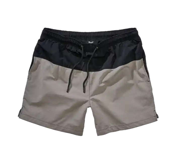 Aktuální Brandit Swimshort Basic pánské plavky, black/grey