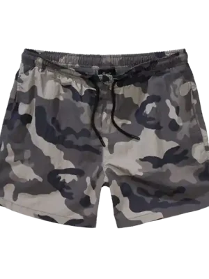 Bezpečná Platba Brandit Swimshort Basic pánské plavky, grey camo