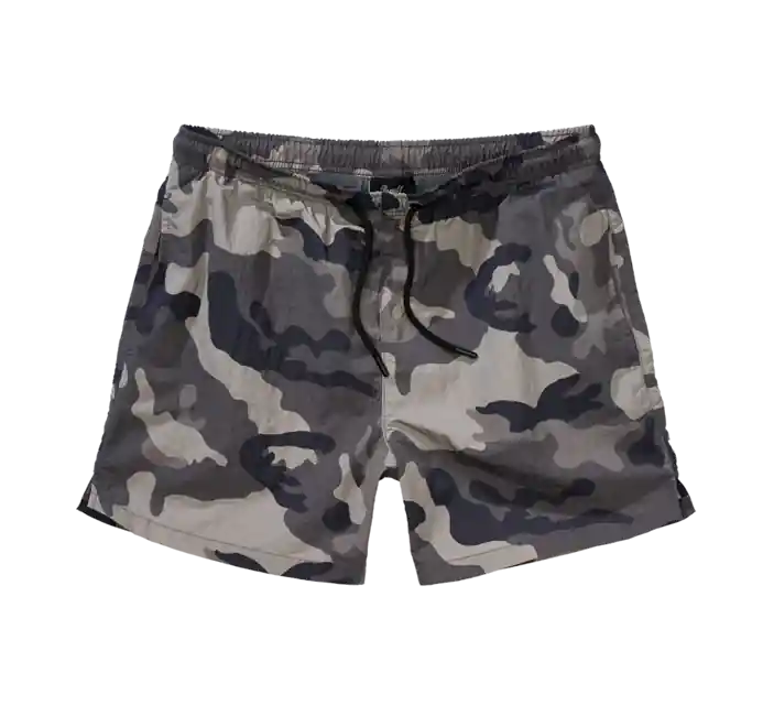 Bezpečná Platba Brandit Swimshort Basic pánské plavky, grey camo