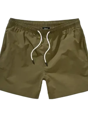 Finální Výprodej Brandit Swimshort Basic pánské plavky, olive
