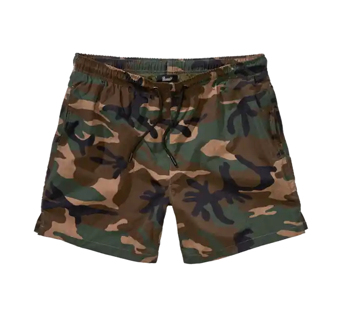 Sleva Brandit Swimshort Basic pánské plavky, woodland