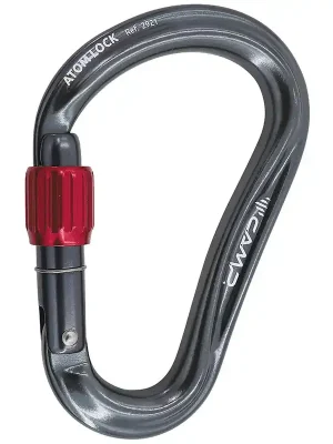 Camp Atom Lock karabina gun metal Sezónní Sleva
