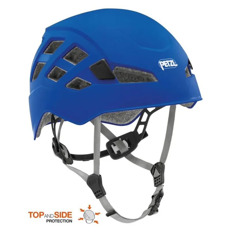 Značkový Petzl Boreo horolezecká přilba blue M-L