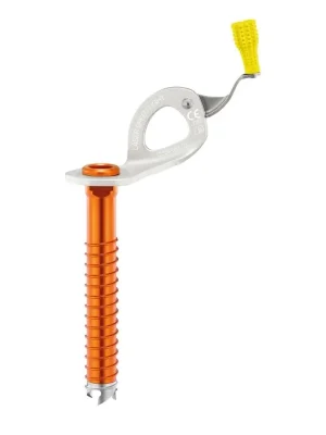 Bezpečná Platba Petzl LASER SPEED LIGHT ledovcová skoba s plaketou 13cm