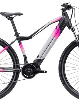 Horské elektrokolo CTM Ruby 29" matná černá / růžová - Půjčovna Nová Kolekce