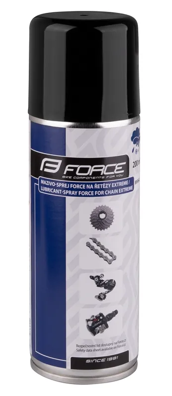 Dokud Zásoby Vydrží mazivo-sprej FORCE na řetězy EXTREME 200ml