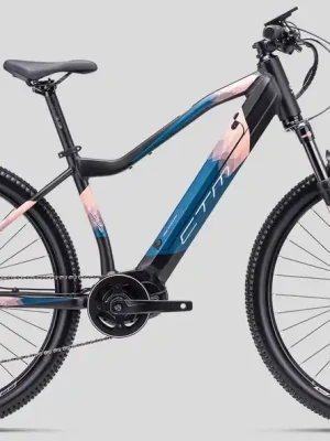Nízká Cena Horské elektrokolo CTM Ruby Pro 29" matná černá / bledá růžová (POŠKOZENO viz popis a foto)