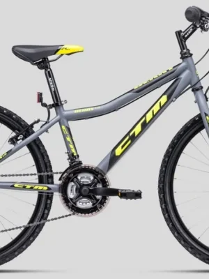 Dětské kolo CTM Berry 1.0 grey/yellow Hit Sezóny