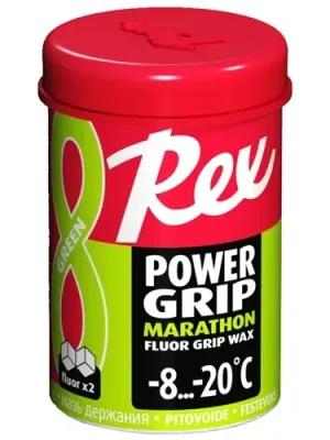 REX 81 PowerGrip Marathon Zelený fluorový vosk, -8°C až -20°C, 45g Sleva