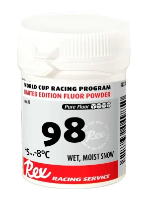 Hit Sezóny REX 98 Fluor Powder, +5°C až -8°C, mokrý a vlhký sníh, 30g
