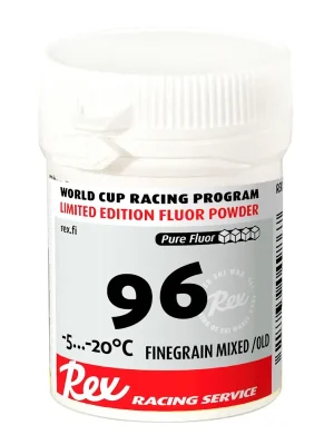 Nová Kolekce REX 96 Fluor Powder, -5°C až -20°C, mix jemně zrnitý / starý sníh sníh, 30g