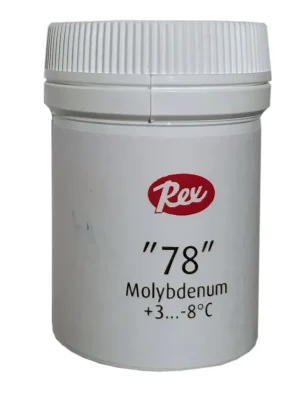 REX 78 Molybdenum Fluor Powder Special, +3°C až -8°C, starý/smíšený a špinavý sníh, 30g Vysoce Kvalitní