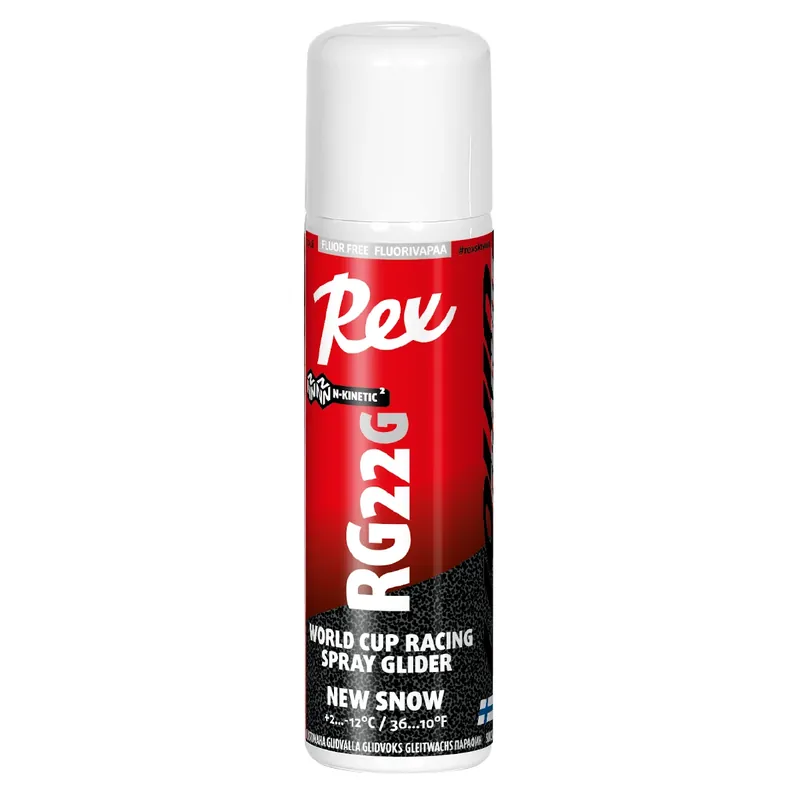 Ověřený REX 4694 RG22 Grafit sprej, Nový sníh, +2C až -12°C, 150ml