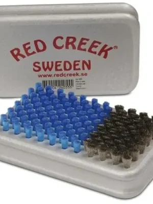 Koupit Online Red Creek 055 Kombi kartáč jemná ocel / modrý nylon, Racing silver