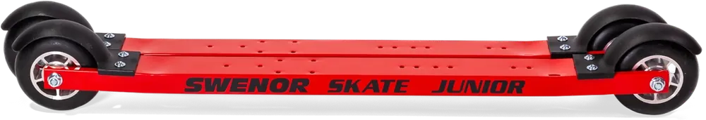Cenový Hit SWENOR SKATE Junior, červené, kolečkové lyže na skate