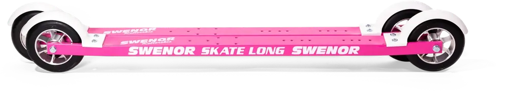 Značkový SWENOR SKATE LONG PINK, kolečkové lyže na skate