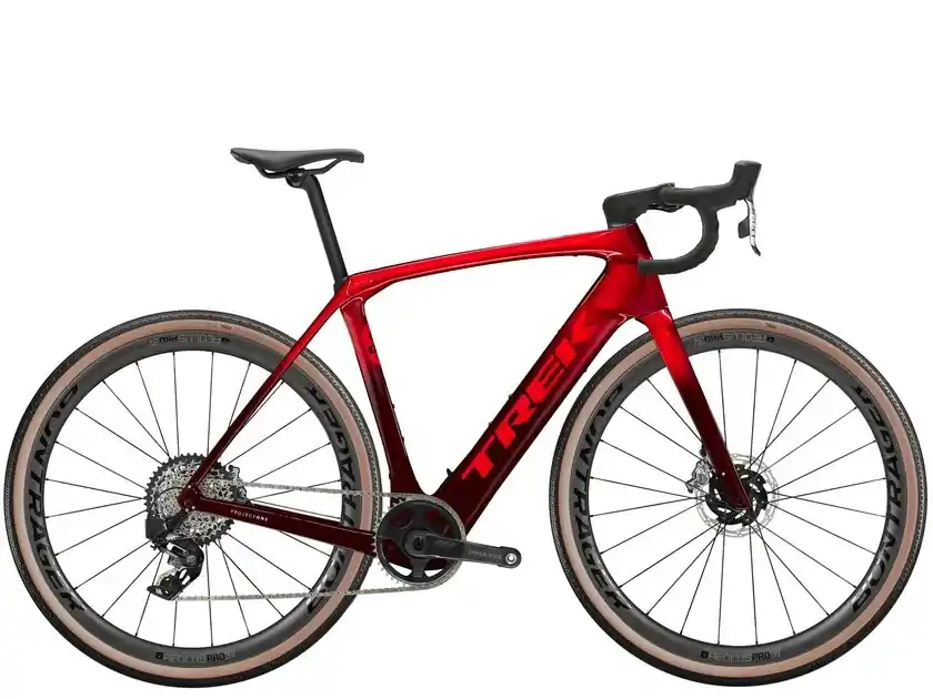 Značkový Trek Domane+ SLR 8 AXS 52 červená