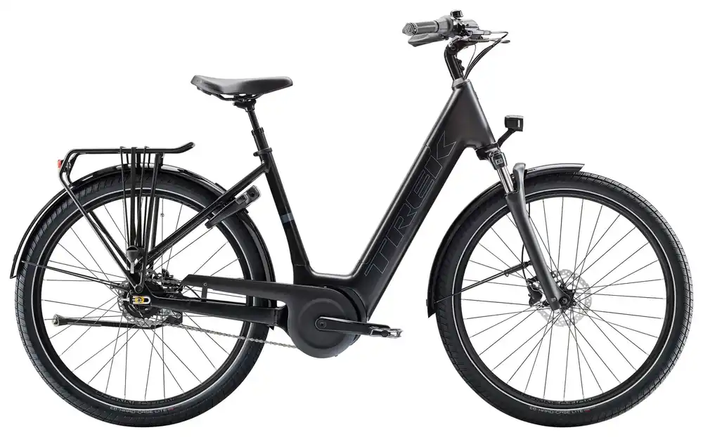 Značkový Trek District+ 4 Guard Lowstep 400WH XL černá